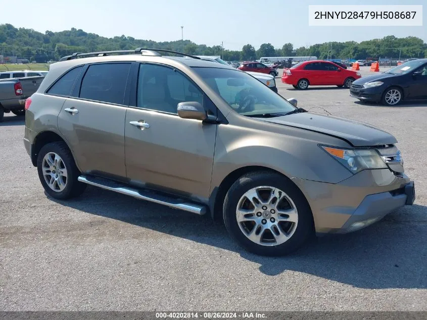 2009 Acura Mdx Technology Package VIN: 2HNYD28479H508687 Lot: 40202814