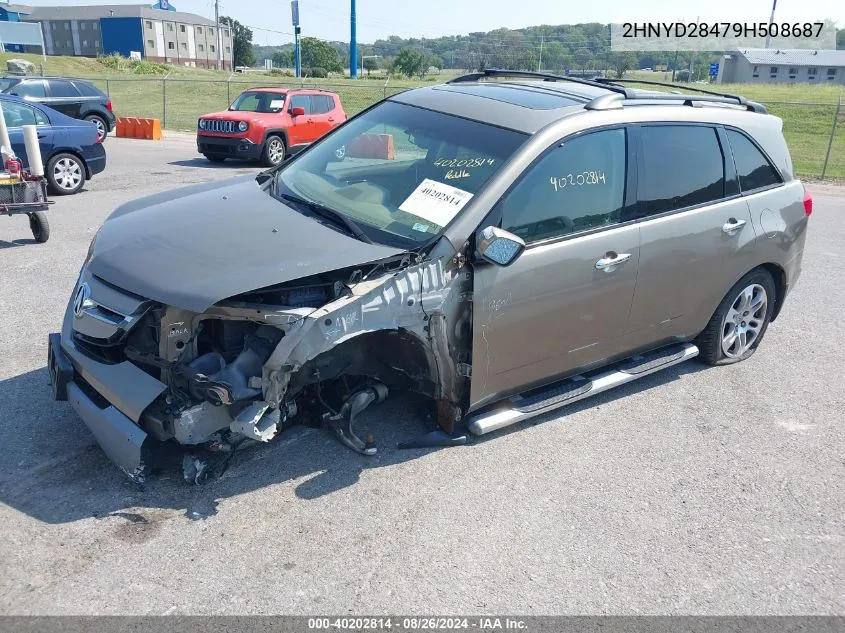 2009 Acura Mdx Technology Package VIN: 2HNYD28479H508687 Lot: 40202814