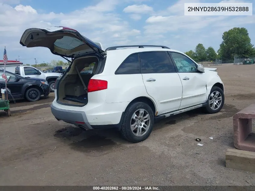 2HNYD28639H532888 2009 Acura Mdx Technology Package