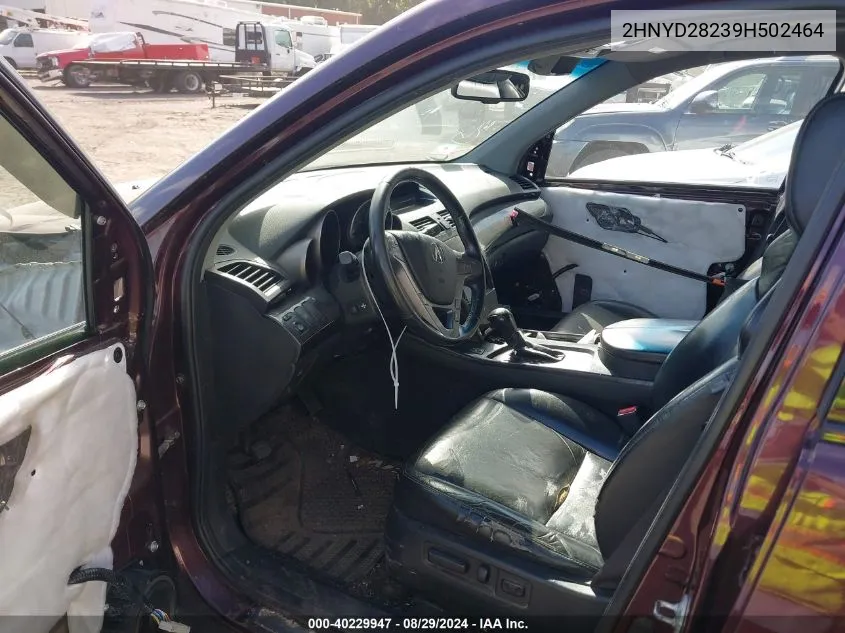 2HNYD28239H502464 2009 Acura Mdx