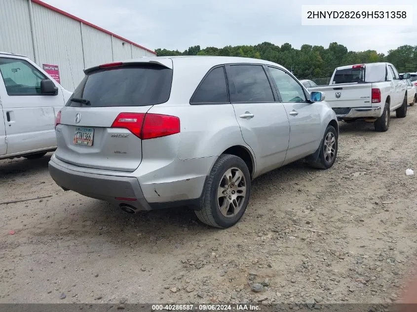 2HNYD28269H531358 2009 Acura Mdx