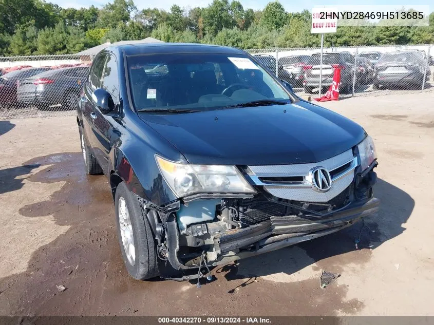 2009 Acura Mdx Technology Package VIN: 2HNYD28469H513685 Lot: 40342270