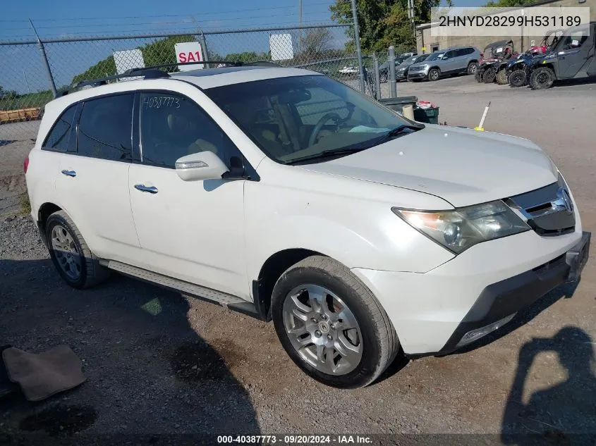 2HNYD28299H531189 2009 Acura Mdx