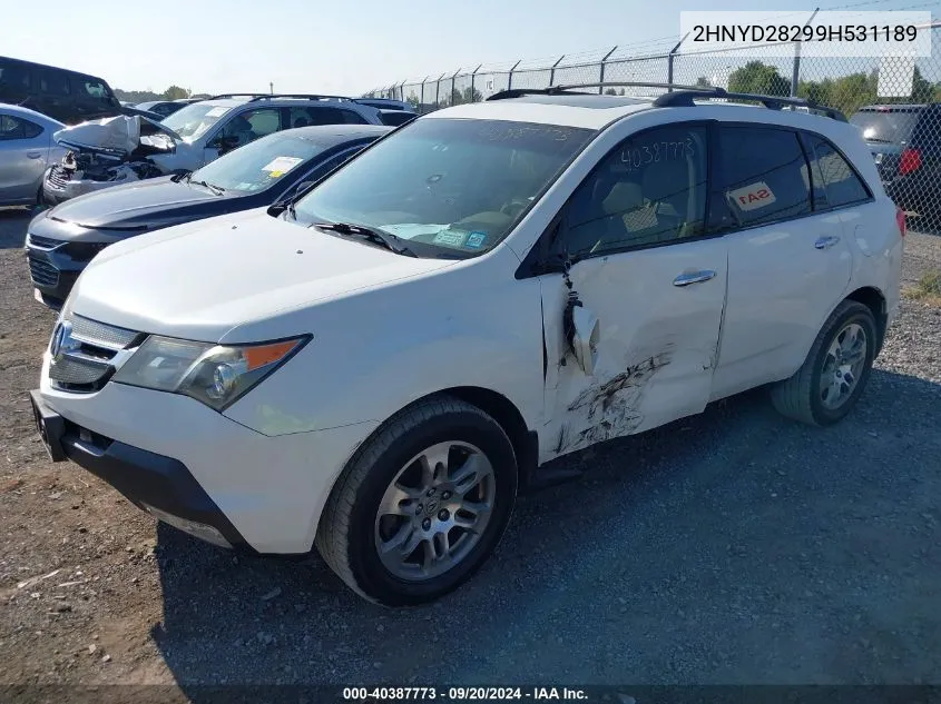 2HNYD28299H531189 2009 Acura Mdx