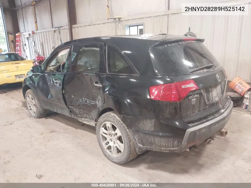 2HNYD28289H525142 2009 Acura Mdx