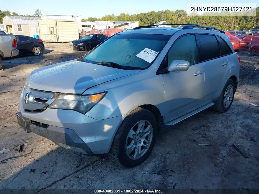 2009 Acura Mdx Technology Package VIN: 2HNYD28679H527421 Lot: 40482031