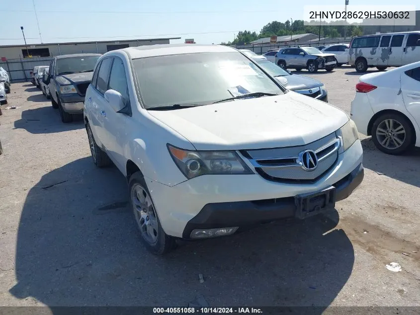 2009 Acura Mdx Technology Package VIN: 2HNYD28629H530632 Lot: 40551058