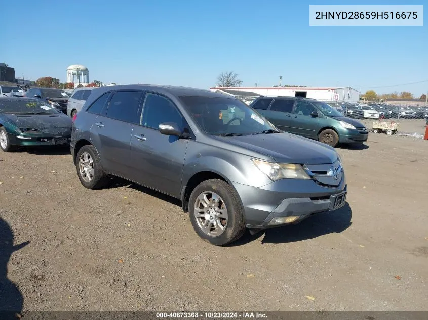 2009 Acura Mdx Technology Package VIN: 2HNYD28659H516675 Lot: 40673368