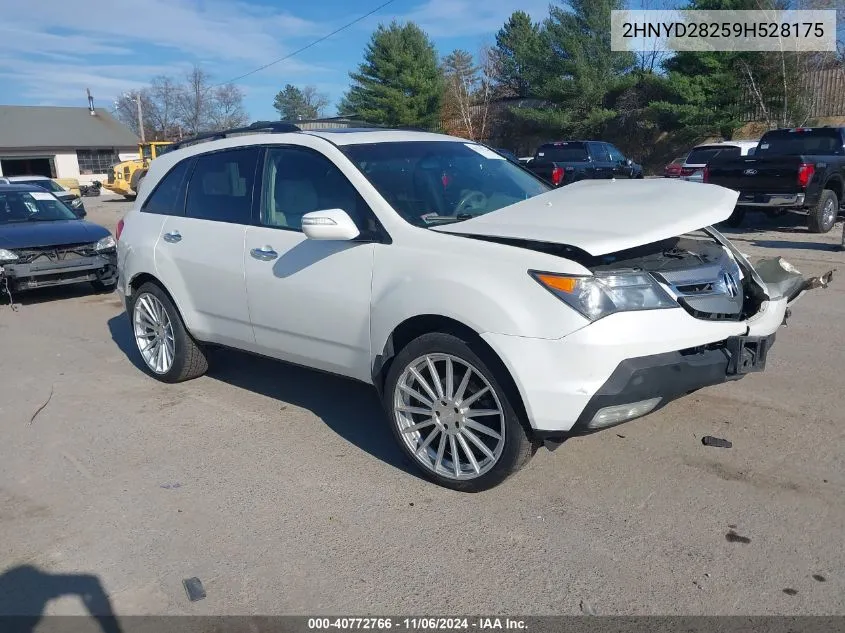 2009 Acura Mdx VIN: 2HNYD28259H528175 Lot: 40772766