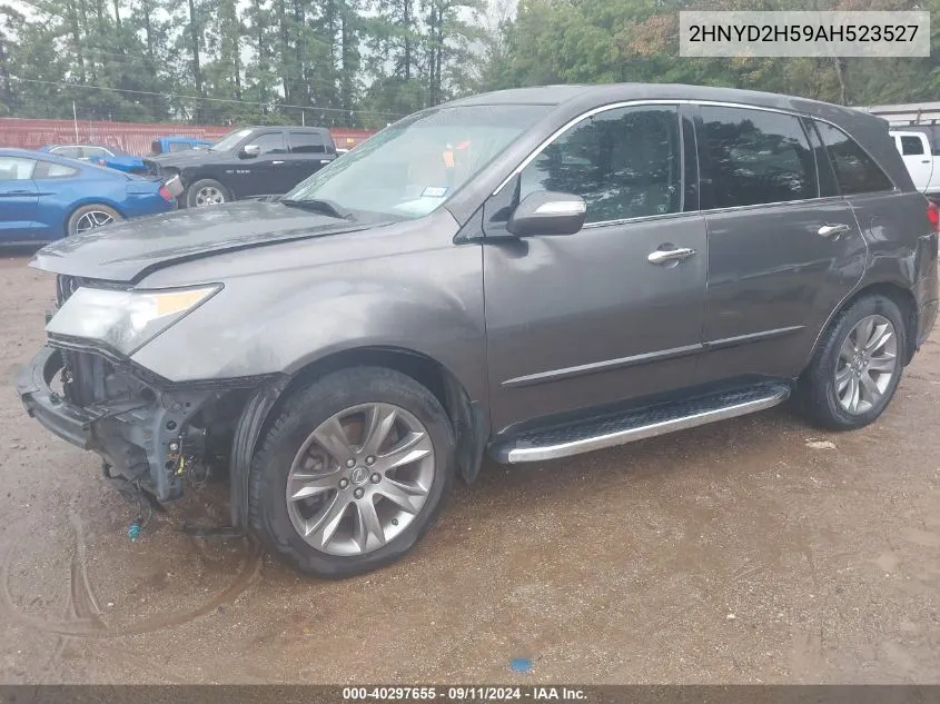 2010 Acura Mdx Advance Package VIN: 2HNYD2H59AH523527 Lot: 40297655