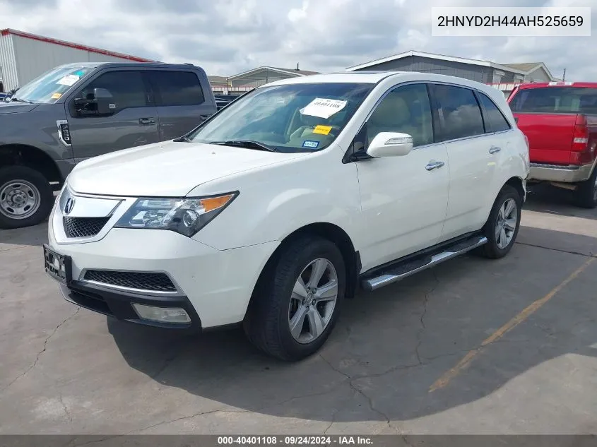 2010 Acura Mdx Technology Package VIN: 2HNYD2H44AH525659 Lot: 40401108