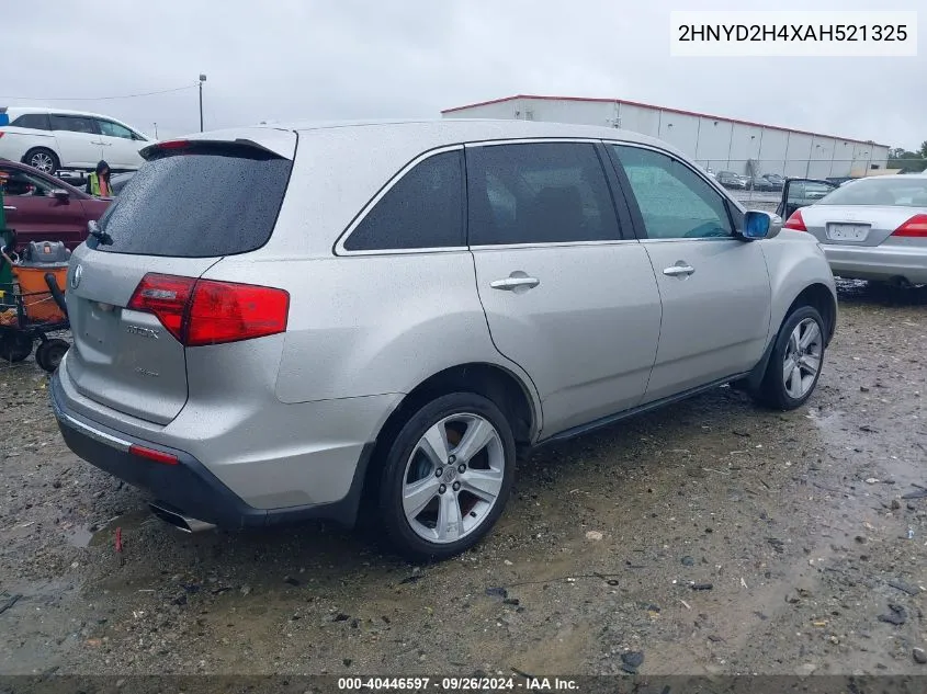 2010 Acura Mdx Technology Package VIN: 2HNYD2H4XAH521325 Lot: 40446597