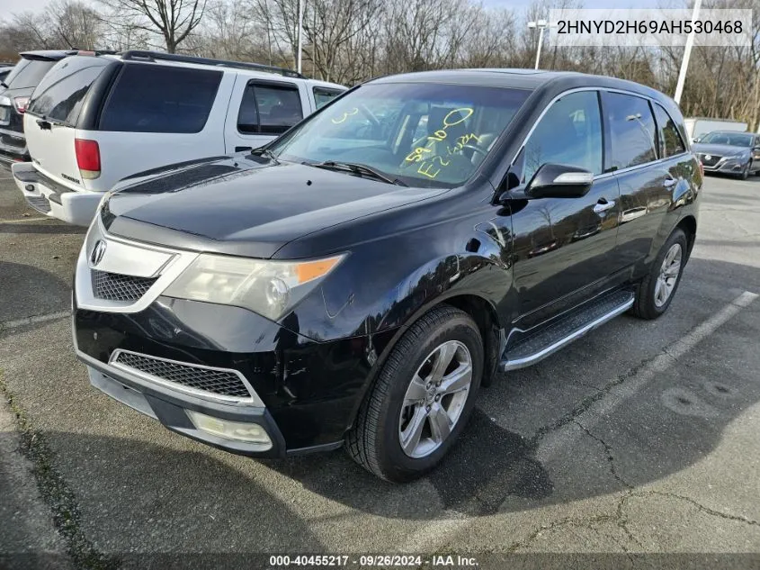 2010 Acura Mdx VIN: 2HNYD2H69AH530468 Lot: 40455217