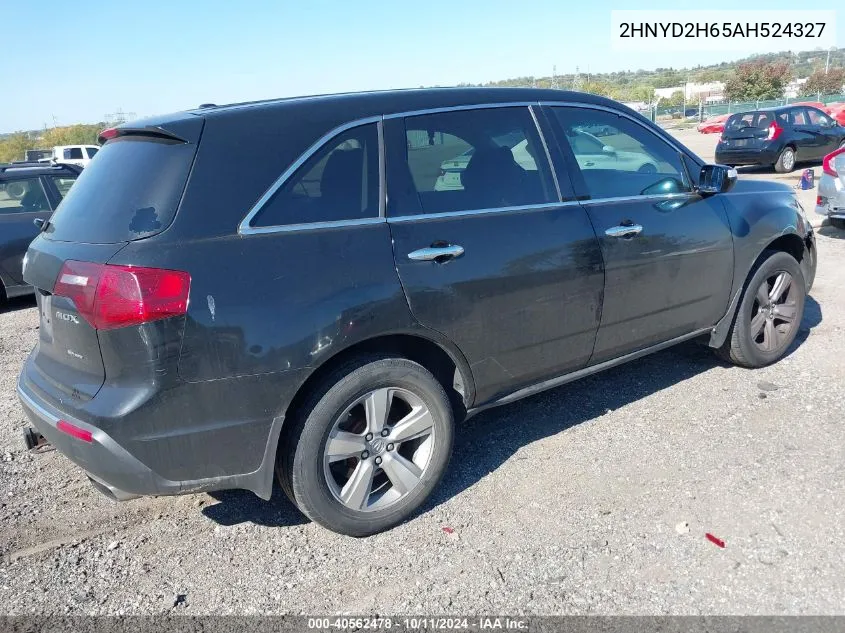 2010 Acura Mdx Technology Package VIN: 2HNYD2H65AH524327 Lot: 40562478