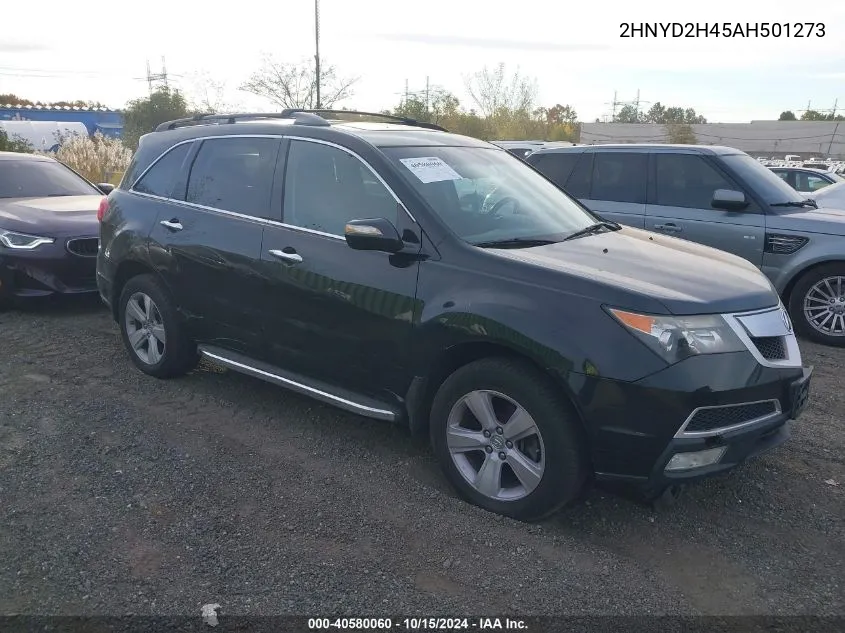 2010 Acura Mdx Technology Package VIN: 2HNYD2H45AH501273 Lot: 40580060