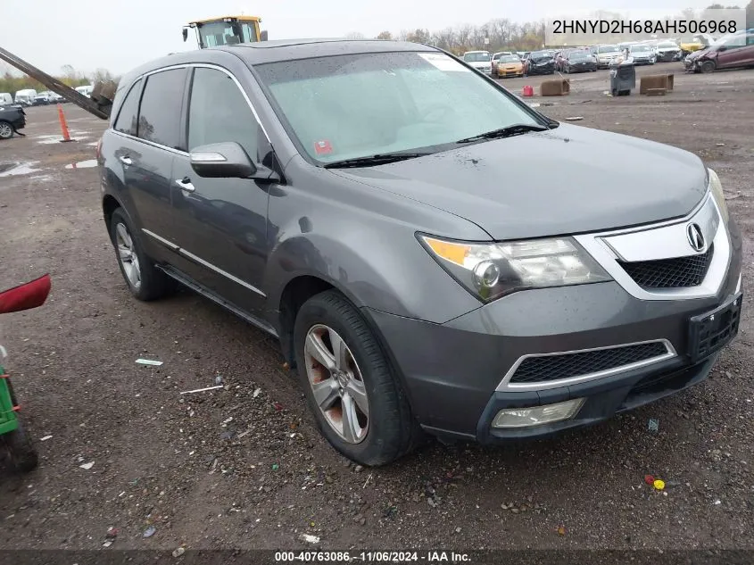 2010 Acura Mdx Technology Package VIN: 2HNYD2H68AH506968 Lot: 40763086