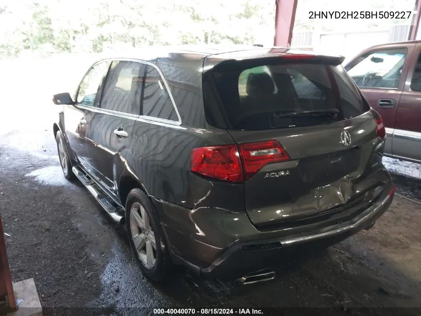 2HNYD2H25BH509227 2011 Acura Mdx