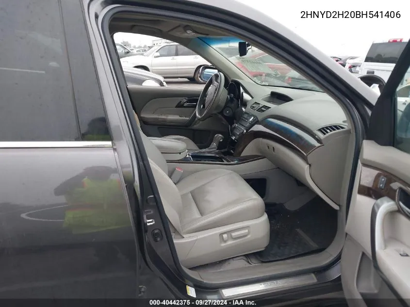 2HNYD2H20BH541406 2011 Acura Mdx