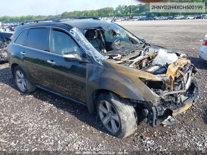 2HNYD2H4XCH500199 2012 Acura Mdx Technology Package