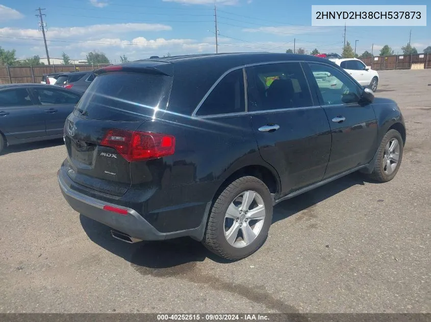 2HNYD2H38CH537873 2012 Acura Mdx Technology Package