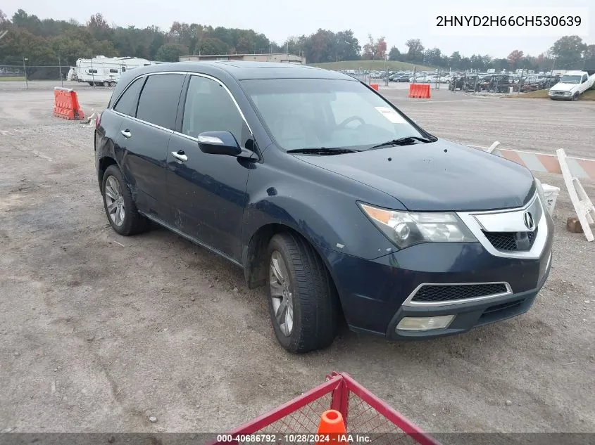 2HNYD2H66CH530639 2012 Acura Mdx Advance Package