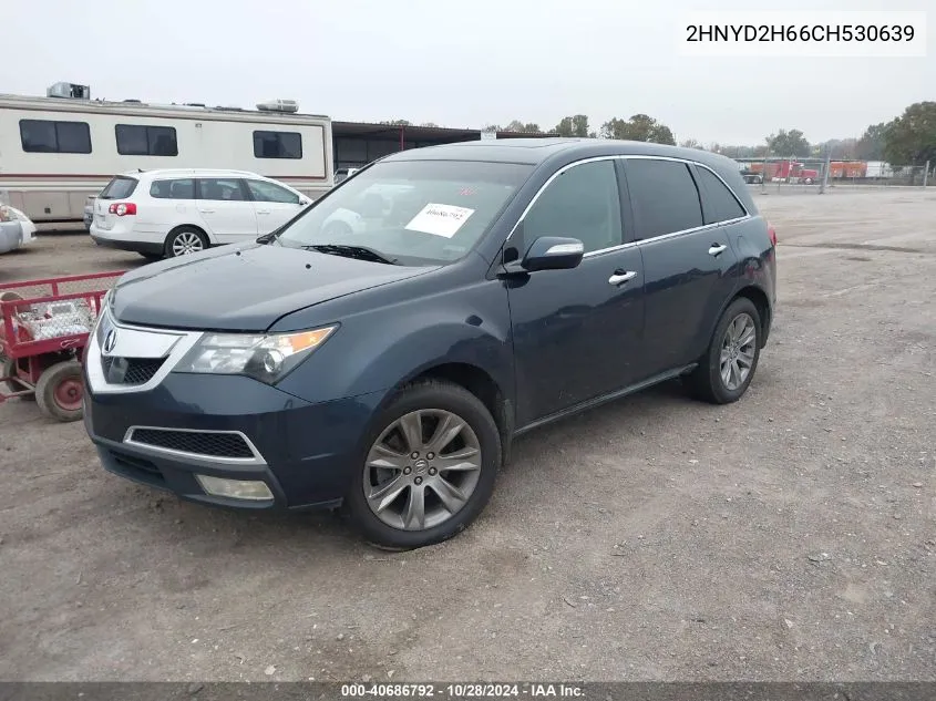 2HNYD2H66CH530639 2012 Acura Mdx Advance Package