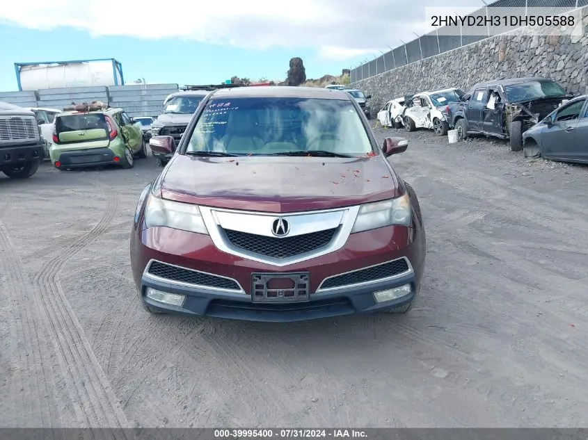 2HNYD2H31DH505588 2013 Acura Mdx Technology Package