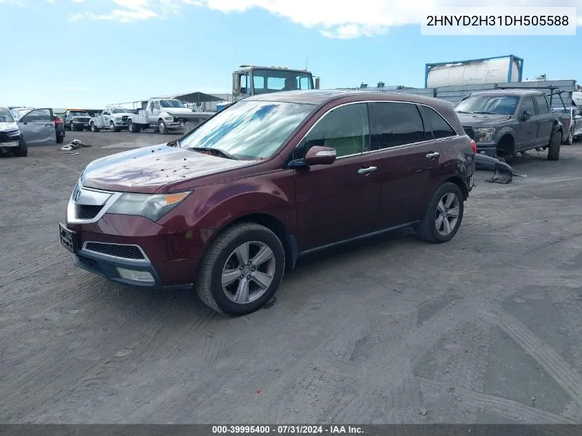 2HNYD2H31DH505588 2013 Acura Mdx Technology Package