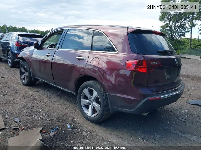 2HNYD2H24DH505141 2013 Acura Mdx