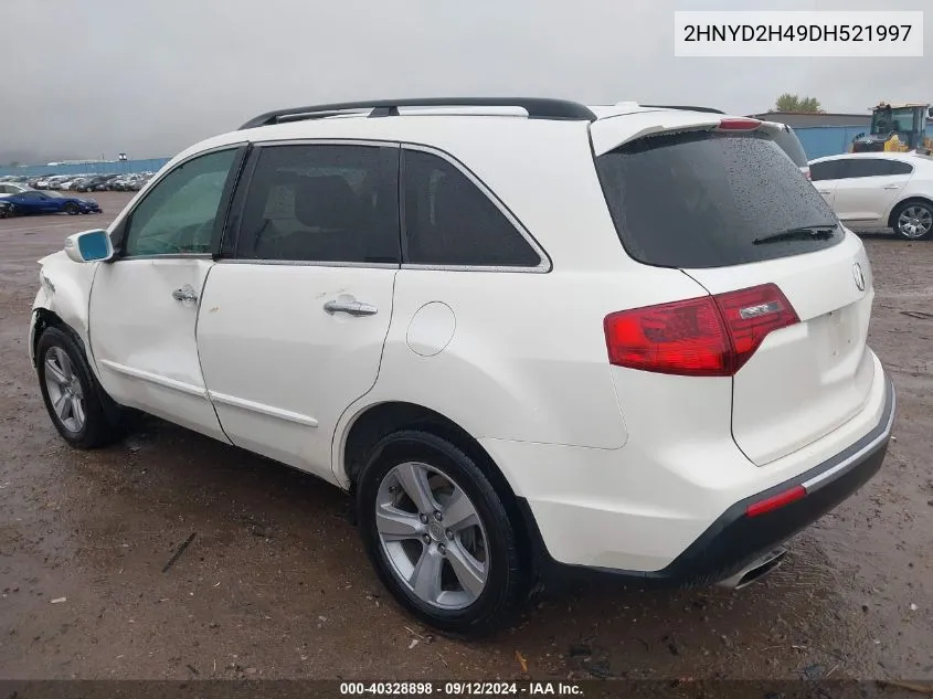 2HNYD2H49DH521997 2013 Acura Mdx Technology