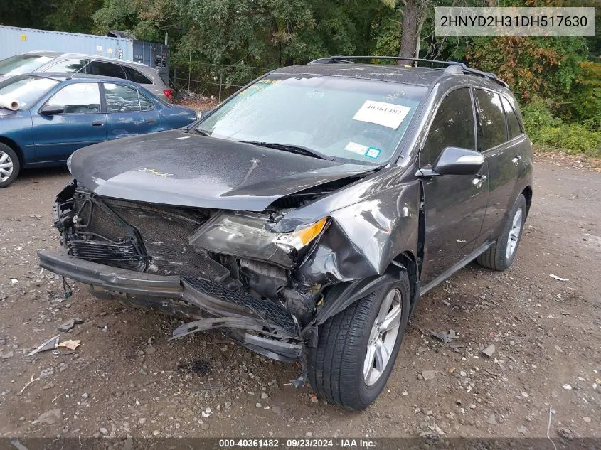 2HNYD2H31DH517630 2013 Acura Mdx Technology Package