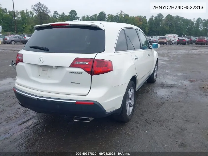 2HNYD2H24DH522313 2013 Acura Mdx