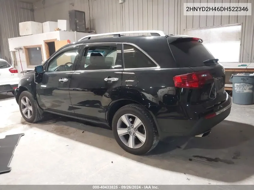 2HNYD2H46DH522346 2013 Acura Mdx Technology Package