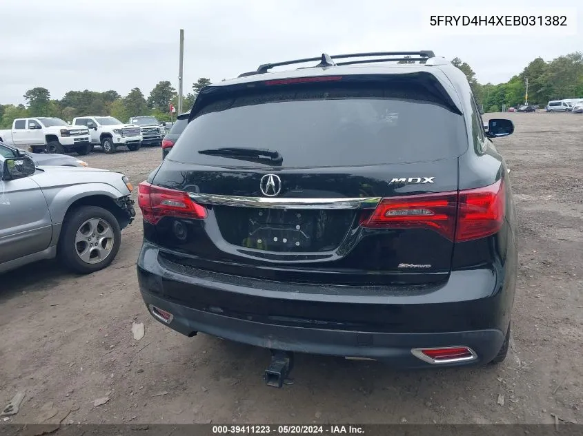 5FRYD4H4XEB031382 2014 Acura Mdx Technology Package