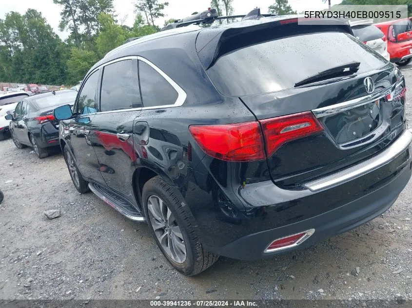 5FRYD3H40EB009515 2014 Acura Mdx Technology Package