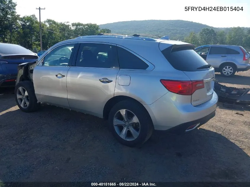 5FRYD4H24EB015404 2014 Acura Mdx