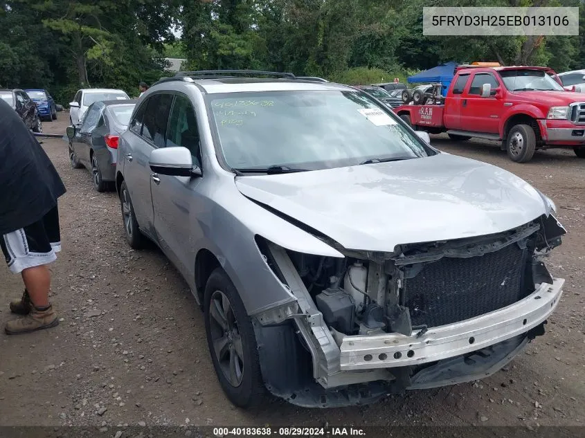 5FRYD3H25EB013106 2014 Acura Mdx