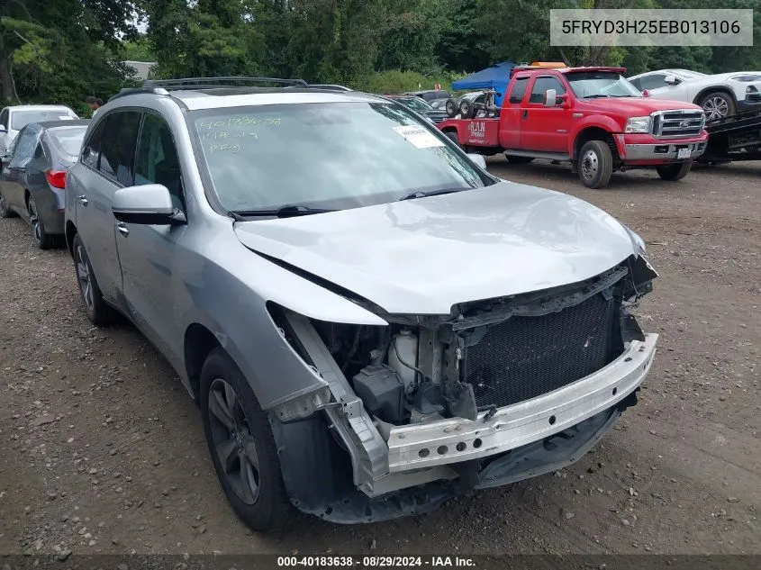 5FRYD3H25EB013106 2014 Acura Mdx