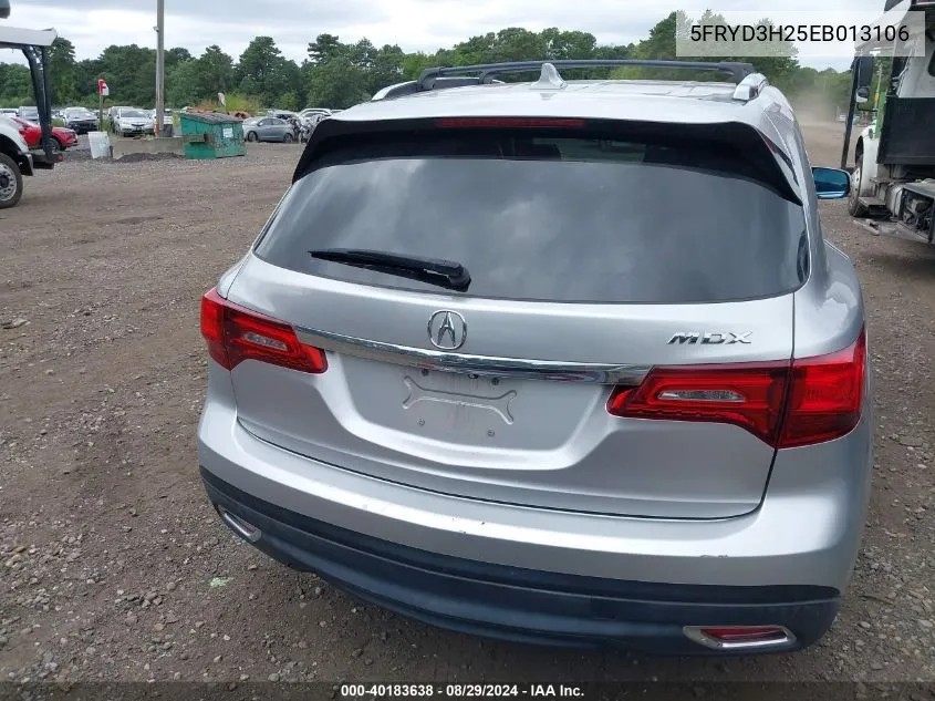 5FRYD3H25EB013106 2014 Acura Mdx