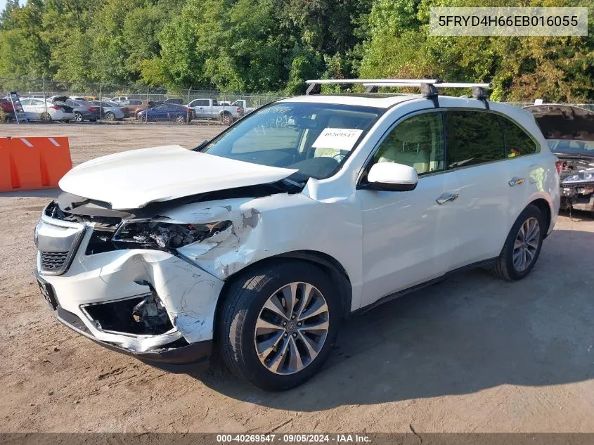 5FRYD4H66EB016055 2014 Acura Mdx Technology