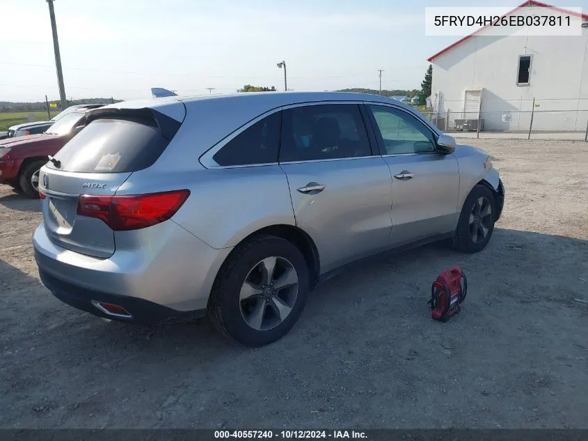 5FRYD4H26EB037811 2014 Acura Mdx