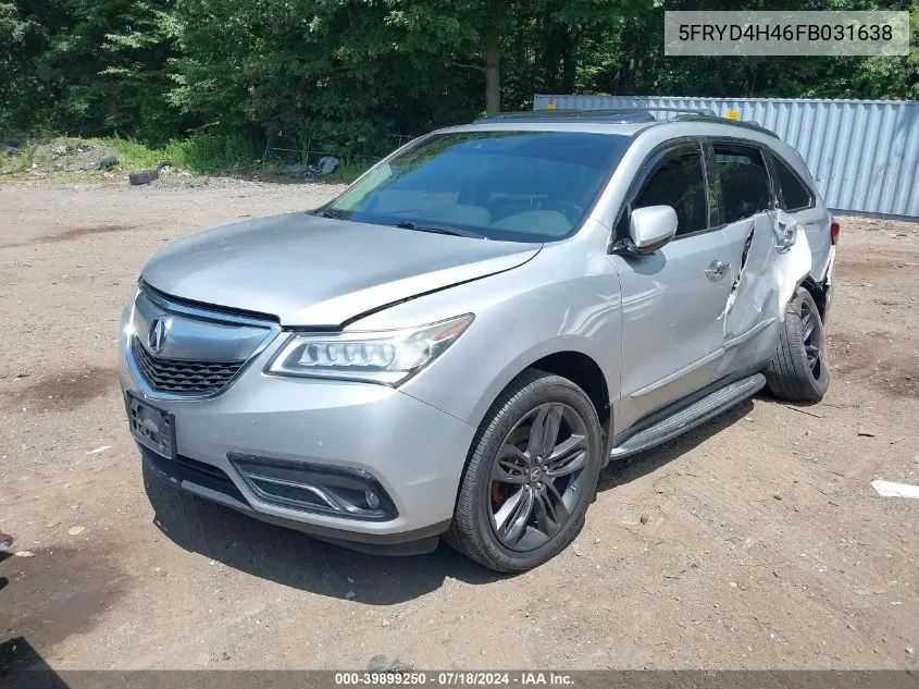 5FRYD4H46FB031638 2015 Acura Mdx Technology Package