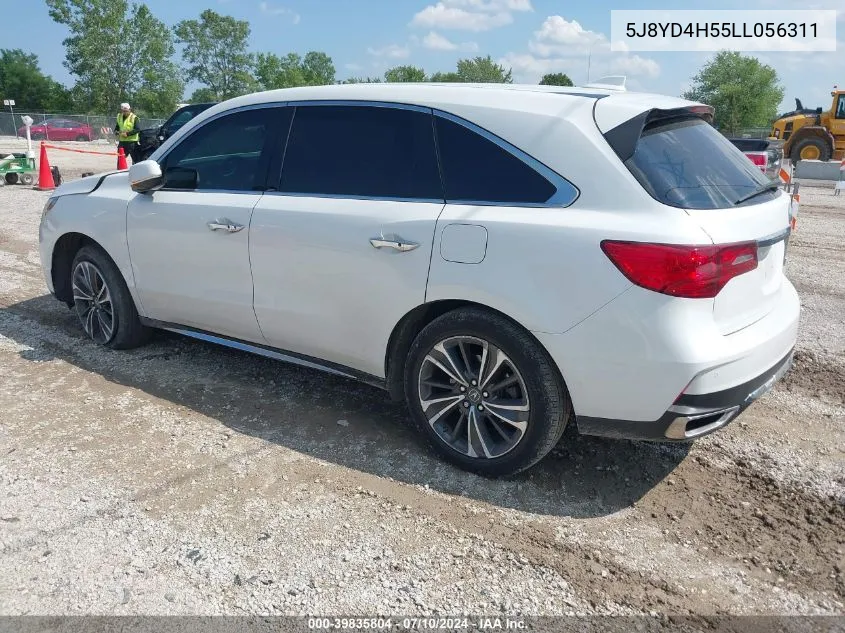 5J8YD4H55LL056311 2020 Acura Mdx Technology Package