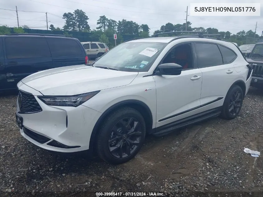 5J8YE1H09NL051776 2022 Acura Mdx A-Spec Package