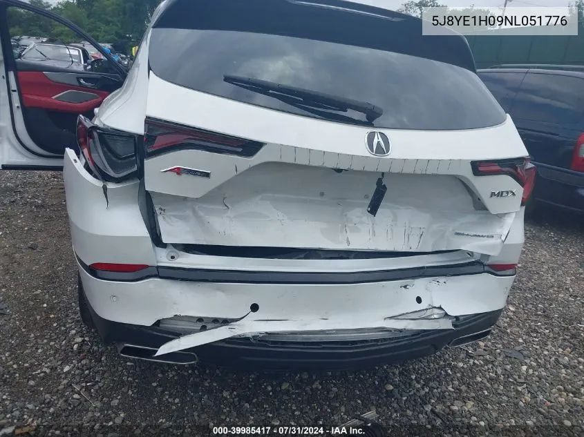 5J8YE1H09NL051776 2022 Acura Mdx A-Spec Package