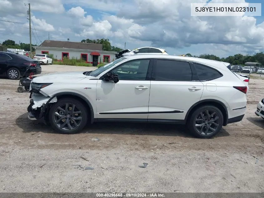 5J8YE1H01NL023101 2022 Acura Mdx A-Spec