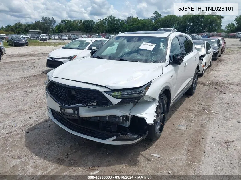 5J8YE1H01NL023101 2022 Acura Mdx A-Spec