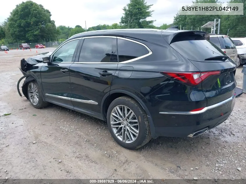 5J8YE1H82PL042149 2023 Acura Mdx Advance Package