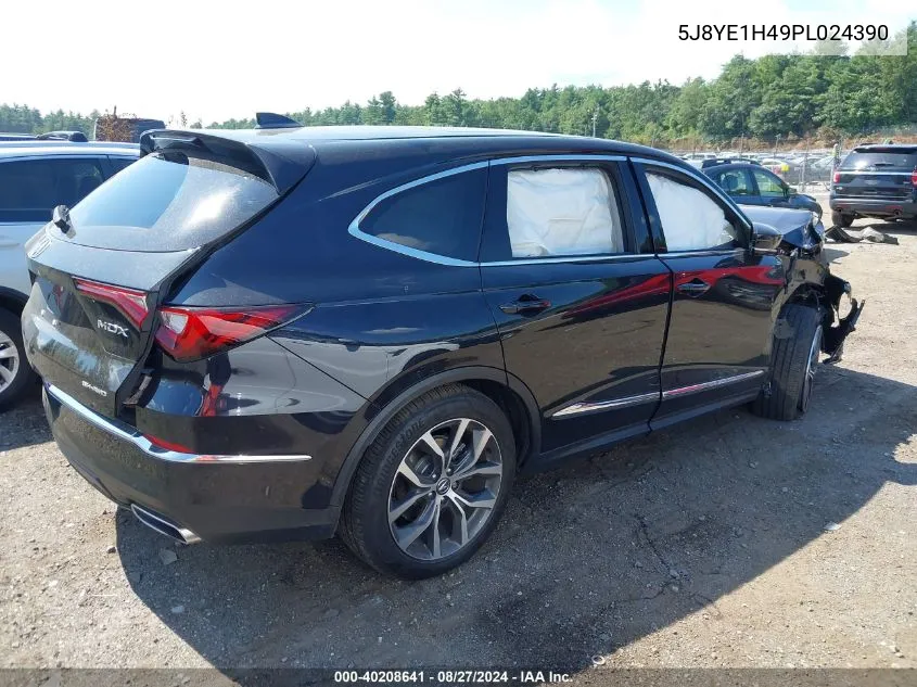 5J8YE1H49PL024390 2023 Acura Mdx Technology Package