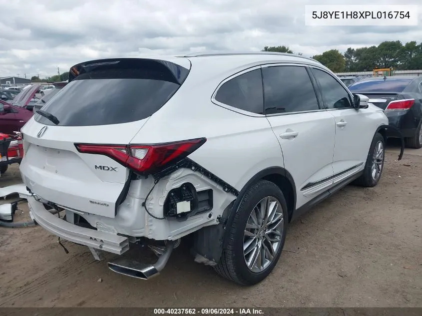 5J8YE1H8XPL016754 2023 Acura Mdx Advance Package